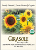 Girasole USDA Organic Sunflower Seeds
